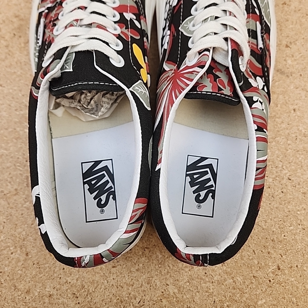 Vans Era 95 DX Aloha Mens Size 9 Red Black Athletic Skate Shoes Sneakers - Picture 6 of 9